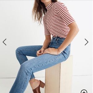Madewell Tall 9” High Rise Jeans : Eco Edition